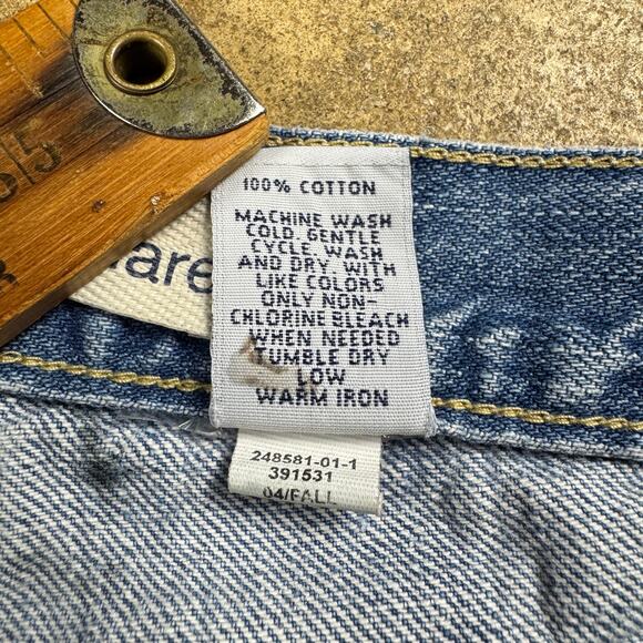 GAP Low Rise Flare Vintage Jeans Women’s Size 6 Paint Splatter Y2K Denim - Picture 8 of 12